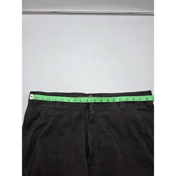 Carhartt Pants Mens 38x30 Black Relaxed Fit Straight Leg Workwear Utility Cargo - Picture 5 of 8